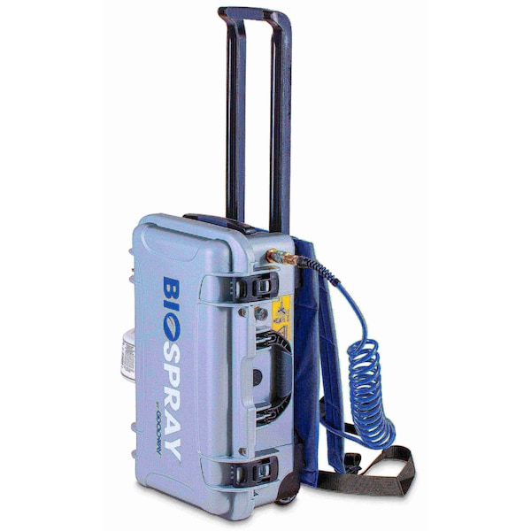 Backpack Portable Surface Sanitation System with 5 lb Cylinder